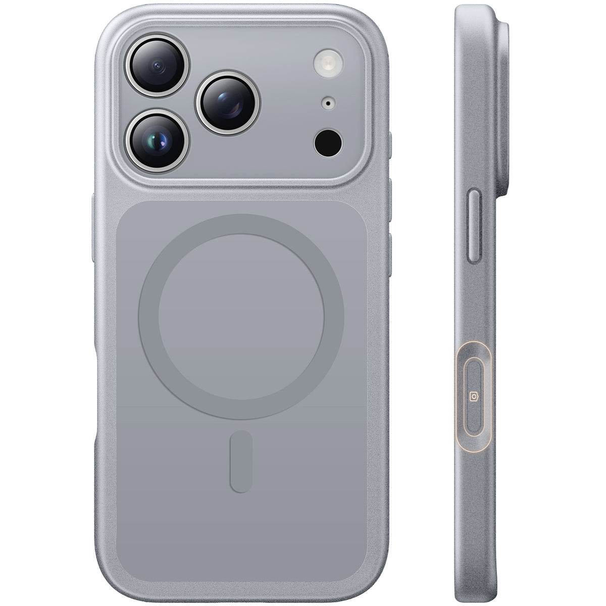 TAURI for 18 Pro Max Case, Compatible with MagSafe, Grey