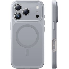 TAURI for 18 Pro Max Case, Compatible with MagSafe, Grey
