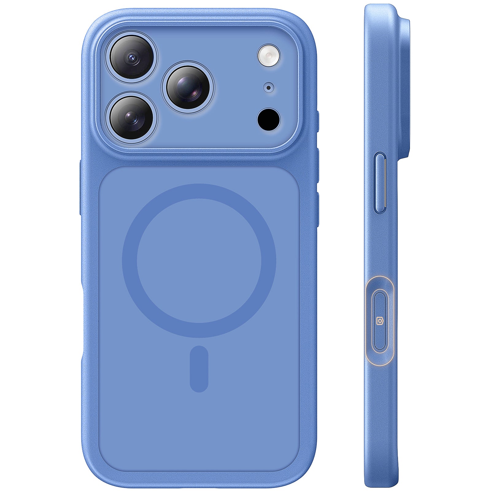 TAURI for 18 Pro Max Case, Compatible with MagSafe, Blue