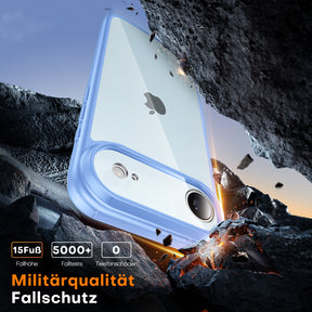 TAURI for iPhone Air Case, Full Camera Protection with Screen Protector, Anti-Yellowing Military-Grade Protection Shockproof Slim Phone Case for iPhone Air, Star Blue