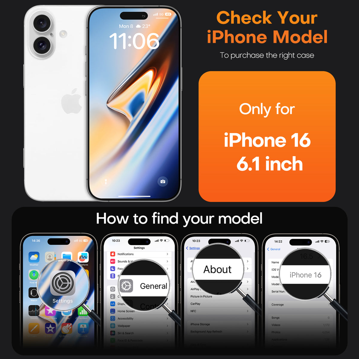TAURI 5 in 1 for iPhone 16 Case, Compatible with MagSafe [Anti-Yellowing] with 2X Screen Protector + 2X Camera Lens Protector, Military-Grade Protection, Magnetic Phone Case for iPhone 16 6.1", Blue
