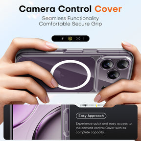 TAURI for 18 Pro Max Case, Compatible with MagSafe, Clear