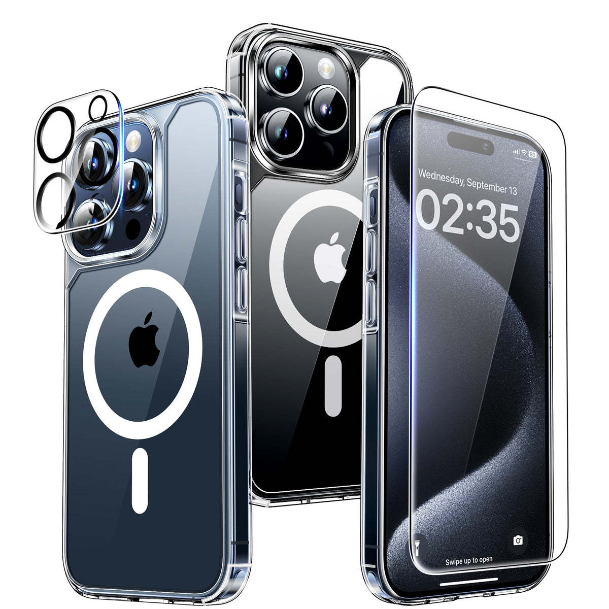 TAURI 5 in 1 Magnetic Case for iPhone 15 Pro [Military Grade Drop Prot TAURI 5 in 1 Magnetic Case for iPhone 15 Pro [Military Grade Drop Prot