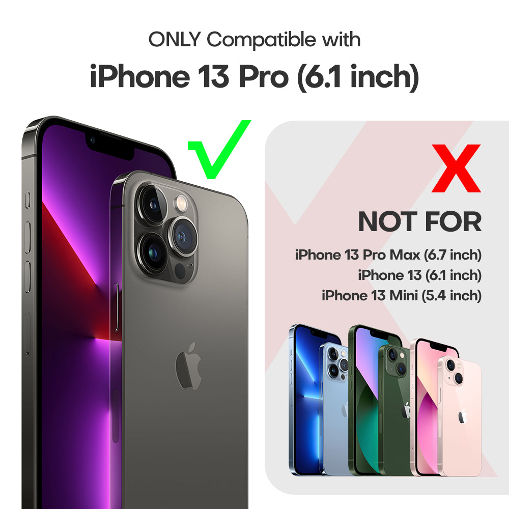 TAURI [5 in 1] for iPhone 14 Pro Case, [Not Yellowing] with 2X Tempered Glass Screen Protector + 2X Camera Lens Protector, [Military Grade Drop Protection] Shockproof Slim Phone Case 6.1 Inch, Black